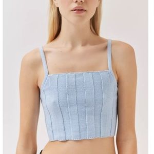 Brand new with tags- urban outfitter knitted tanks (crop)